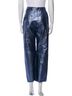 IRO 100% Lambskin Multi Color Casual Pants Size M - photo 3