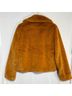 Express 100% Polyester Solid Yellow Orange Jacket Size M - photo 14