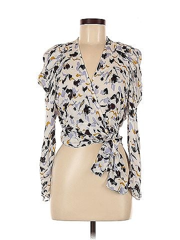 A.L.C. A.L.C. 3/4 Sleeve Silk Top (view 1)