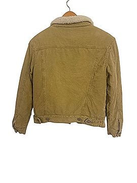 Brandy Melville John Galt Sherpa Lined Corduroy Trucker Jacket Jacket (view 2)