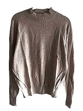 Everlane The Cashmere Raglan Mockneck Cashmere Pullover Sweater (view 2)
