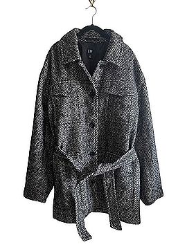 Gap Herringbone Belted Utility Jacket Jacket (view 2)