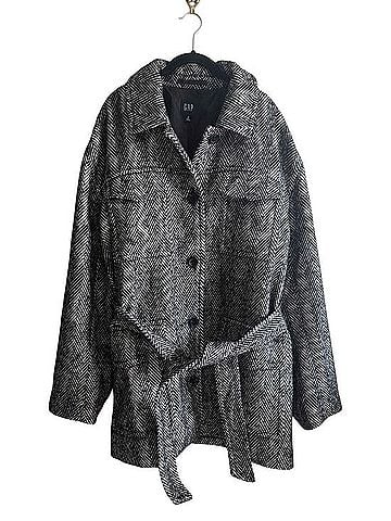 Gap Herringbone Belted Utility Jacket Jacket (view 2)