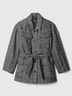 Gap Herringbone Belted Utility Jacket Jacket - photo 3
