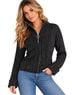 Venus Marled Black White Pullover Sweater Size M - photo 1