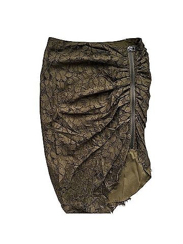 Veronica Beard Asymmetrical Zip Up Formal Skirt (view 1)