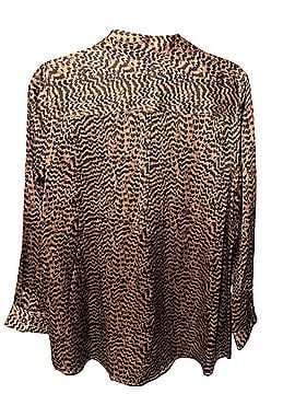 Soft Surroundings Silk Button-Down Shirt (view 2)