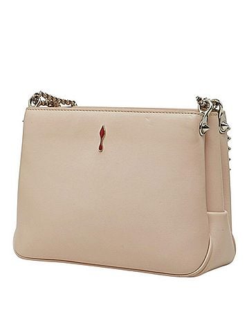 Christian Louboutin Christian Louboutin Torribby Small Spike Chain Shoulder Bag, Light Pink Leather, Metal, Women's. (view 2)