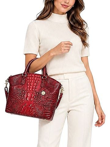 Brahmin Large Duxbury Satchel Satchel (view 2)