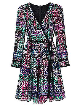 Kate Spade New York Metallic Confetti Cocktail Dress (view 1)