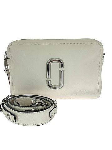Marc Jacobs Marc Jacobs The Softshot Shoulder Bag Clutch 2WAY M0014592 278 White Leather Women's MARC JACOBS (view 1)