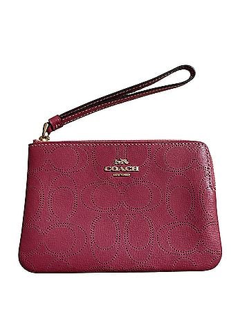 Coach Leather Wristlet (view 1)