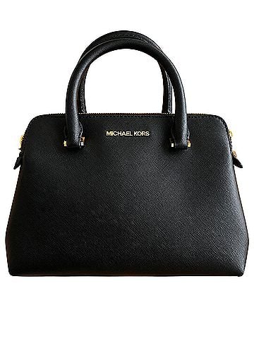 Michael Kors Leather Satchel (view 1)