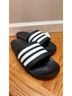 Adidas Black White Flip Flops Size 11 - photo 4