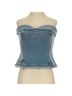 Marc Jacobs 100% Cotton Blue Sleeveless Top Size 10 - photo 1