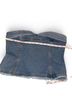 Marc Jacobs 100% Cotton Blue Sleeveless Top Size 10 - photo 3