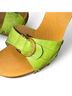 Stuart Weitzman Animal Print Green Heels Size 9 1/2 - photo 5