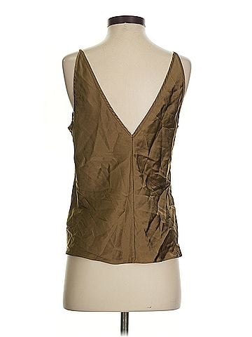 J.Crew Carrie V-neck camisole in silk J.Crew Sleeveless Silk Top (view 2)