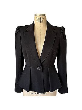 Milly Puffsleeve Peplum Blazer Jacket Blazer (view 1)