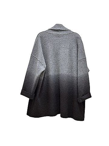 Eileen Fisher Wool Ombré Open-Front Cardigan Wool Blazer (view 2)