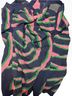 Anne Klein Zebra Print Pink Blue Pullover Sweater Size M - photo 6