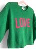 Sundry Anthropologie Love Green Pullover Sweater - photo 5