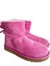 Ugg Pink Ankle Boots Size 8 1/2 - photo 1