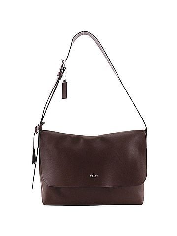 Coach Coach Ludlow Messenger Bag CCB58 Leather Brown A4 Flap Men's (view 1)