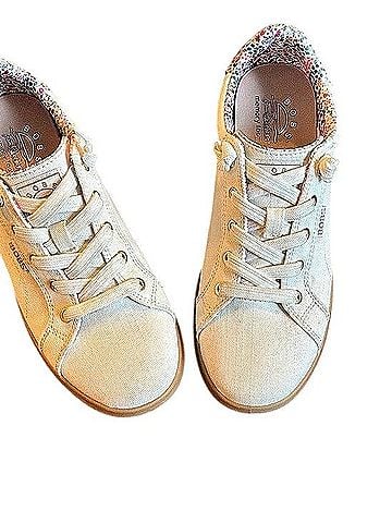 BOBS From Skechers Floral White Sneakers Sneakers (view 1)