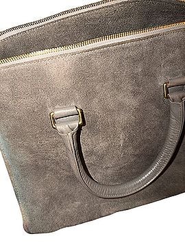 Clare V. Sandrine Leather Satchel (view 2)