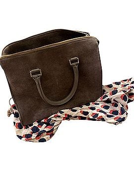 Clare V. Sandrine Leather Satchel (view 1)