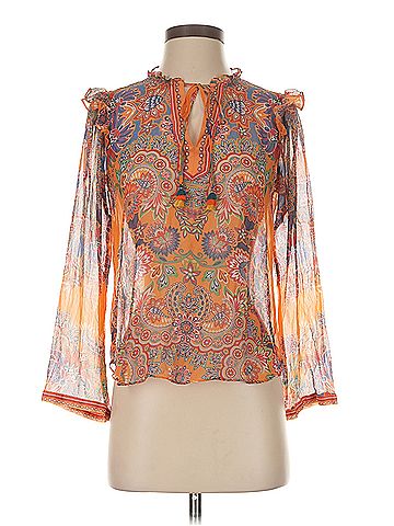Hale Bob Hale Bob 3/4 Sleeve Blouse (view 1)