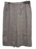 Rafaella Plaid Gray Formal Skirt Size L - photo 2