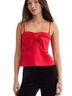 Loft 8 100% Polyester Red Tank Top Size 10 - photo 1