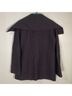 Hilary Radley 100% Wool 100% Polyester Solid Black Coat Size 6 - photo 3