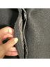 Hilary Radley 100% Wool 100% Polyester Solid Black Coat Size 6 - photo 5