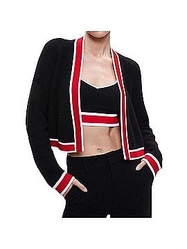Alice + Olivia Juana Cropped Wool Cardigan (view 1)