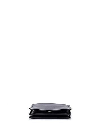 Valentino Garavani VLogo Chain Clutch Leather Mini (view 2)