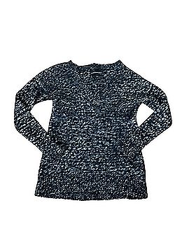 Rock & Republic Metallic Vneck Eyelash Sweater Pullover Sweater (view 1)