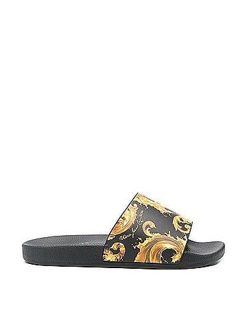 Versace Printed Rubber Slide Sandals (view 1)