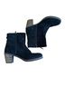 Taos 100% Suede Solid Black Heels Size 7 - photo 13