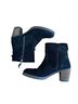 Taos 100% Suede Solid Black Heels Size 7 - photo 4