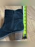 Taos 100% Suede Solid Black Heels Size 7 - photo 12