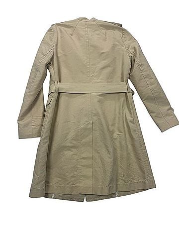 3.1 Phillip Lim Silk Blend Double Breasted Belted Trench Coat Trenchcoat (view 2)