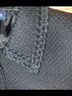 Ann Taylor 100% Wool 55% Acetate 45% Rayon Black Blazer Size 8 - photo 4
