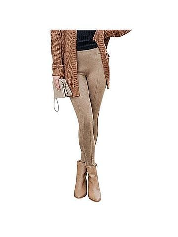 SPANX Faux Suede Pull On Leggings Leggings (view 1)