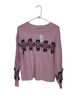 Loft 8 Print Pink Pullover Sweater Size S - photo 1