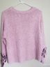 Loft 8 Print Pink Pullover Sweater Size S - photo 7