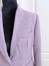Champs 60% Viscose 40% Wool 100% Polyester Purple Jacket Size 12 (petite) - photo 3