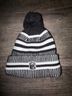 New Era Stripes Black White Winter Hat One size - photo 3